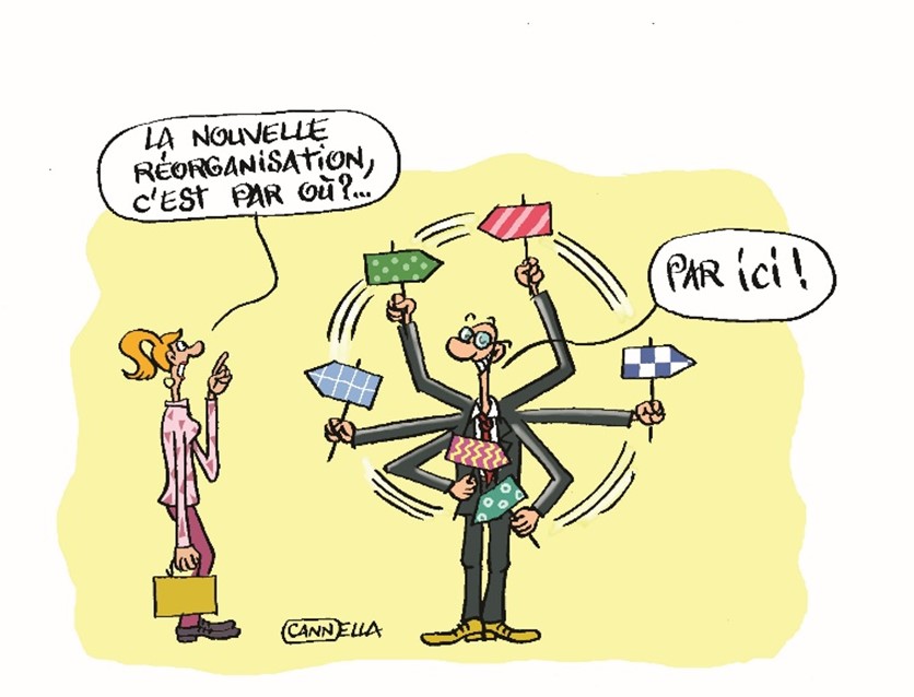 La nouvelle reorganisation c'est par où ?